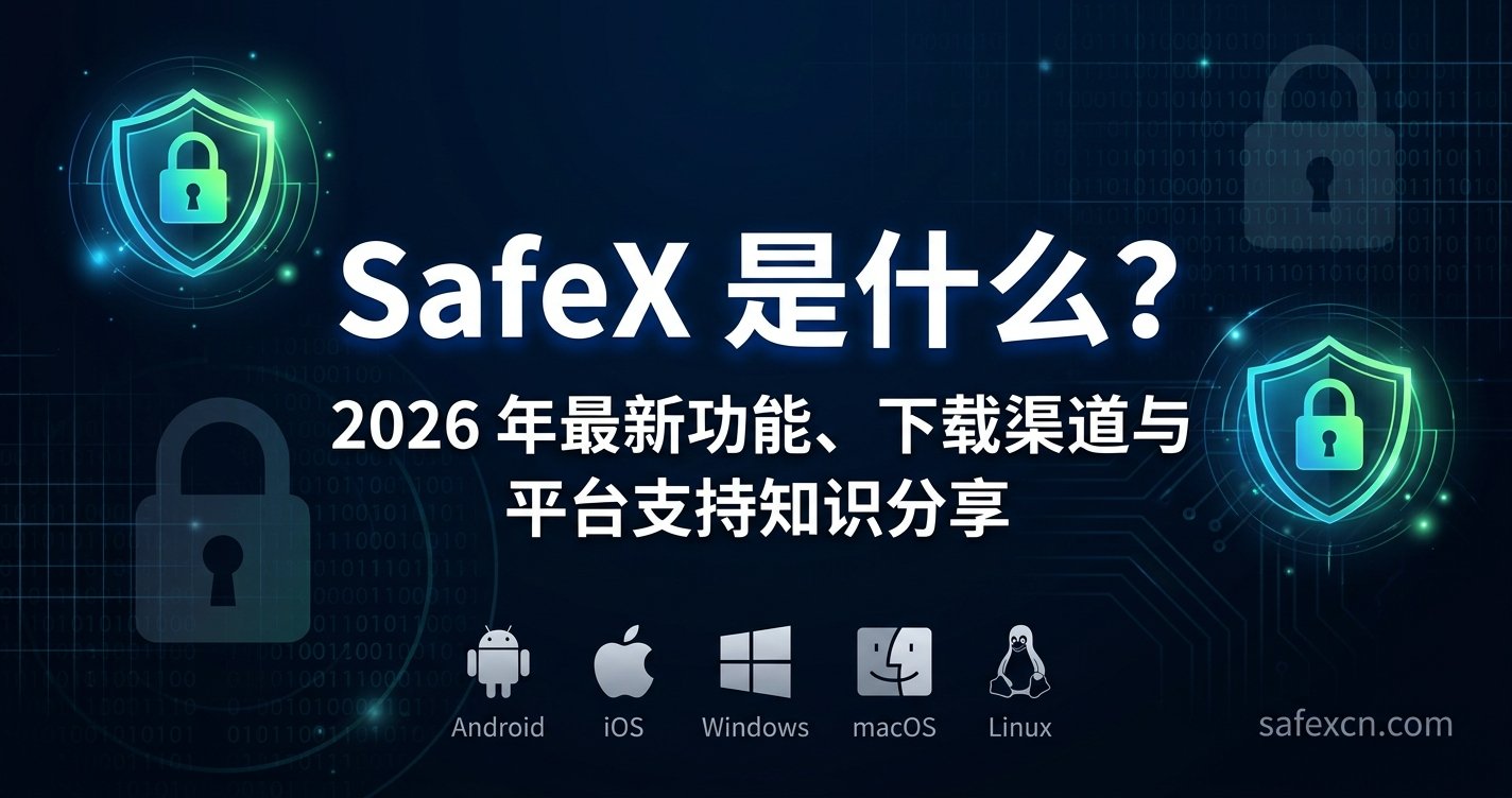 SafeX 是什么?2026 年最新功能、下载渠道与平台支持知识分享 封面图