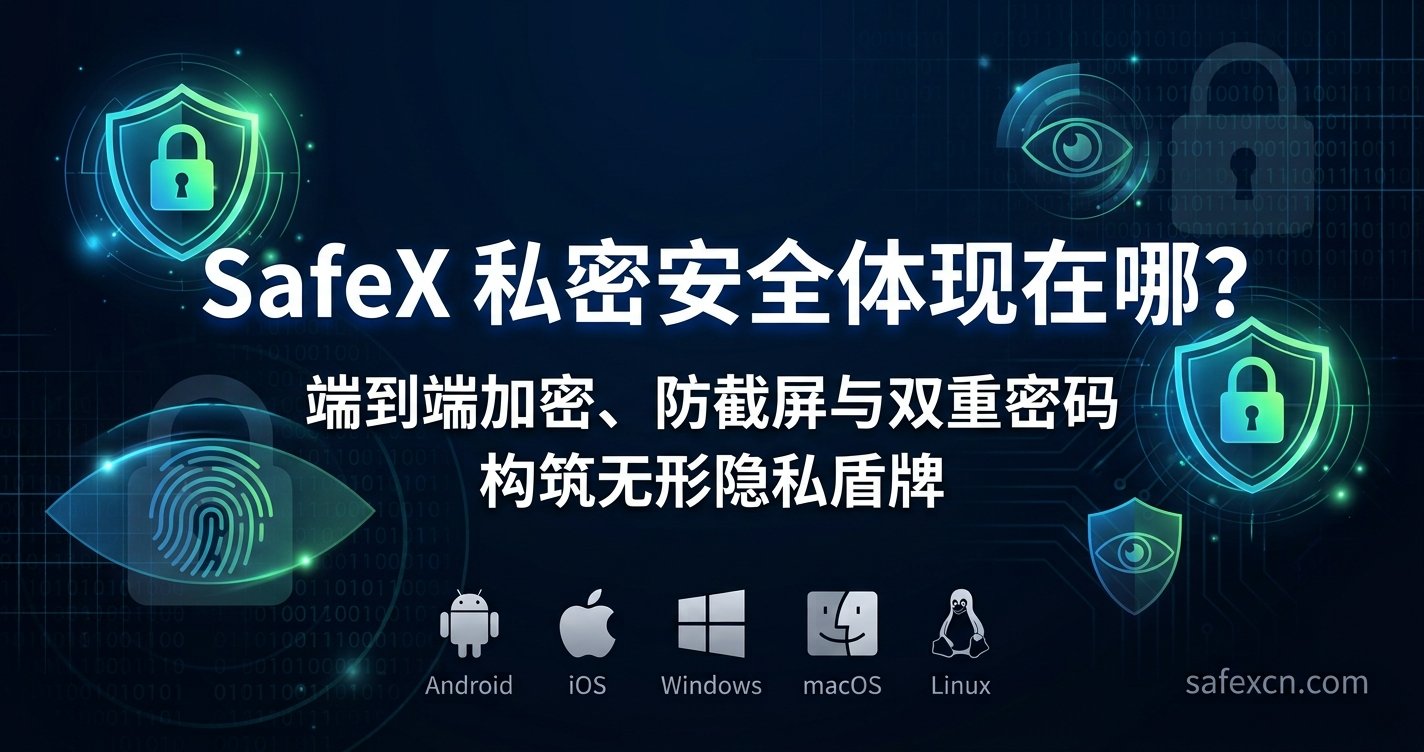 SafeX私密安全体现在哪几方面? 封面图